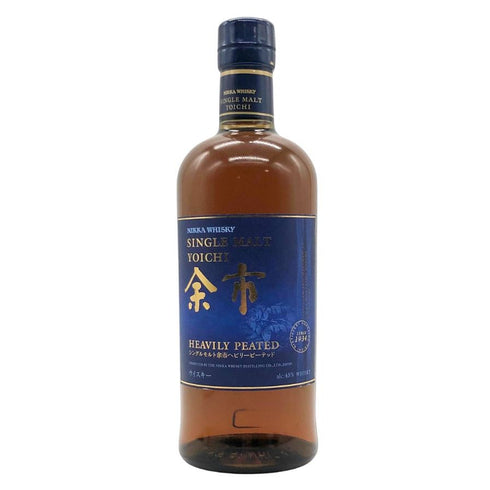 東京都限定◆ニッカ シングルモルト 余市 ヘビリーピーテッド ウイスキー 700ml 48% NIKKA 【J4】