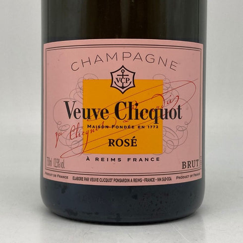 ヴーヴ クリコ ロゼ ローズラベル 750ml 12.5% Veuve Clicquot Rose Label シャンパン【V4】