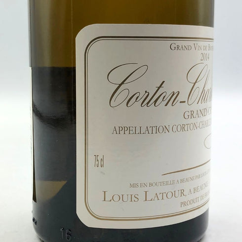 ルイ ラトゥール コルトン シャルルマーニュ グランクリュ 2014 750ml 14% Louis Latour Corton Charlemagne Grand Cru 白ワイン【C1】