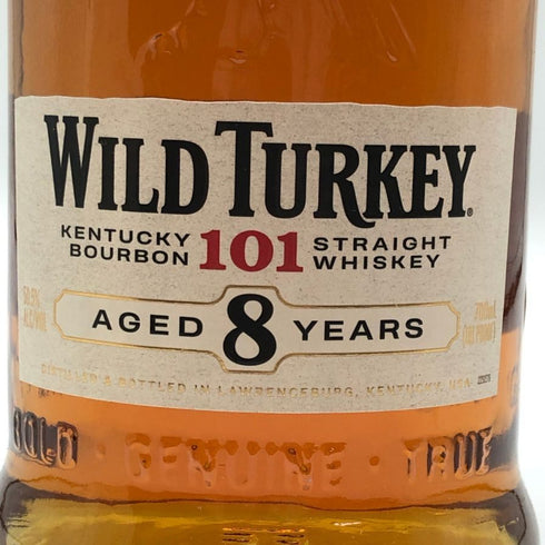 ワイルドターキー 8年 101プルーフ 700ml 50.5% WILD TURKEY バーボン【D0】