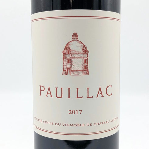 ポイヤック ド ラトゥール 2017 750ml 13% PAUILLAC DE LATOUR ボルドーワイン【G2】