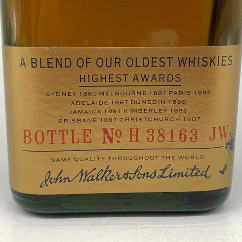ジョニーウォーカー オールデスト ブルーラベル 750ml 43% Johnnie Walker Oldest スコッチウイスキー【M4】