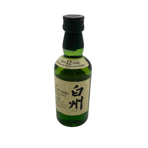 東京都限定◆白州 12年 ピュアモルト ミニチュアボトル 50ml 43% 【W4】