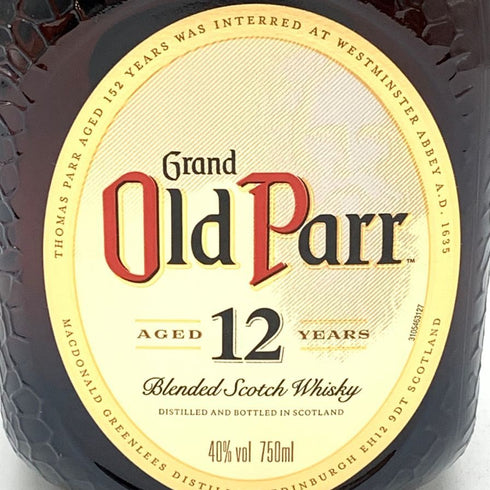 グランド オールドパー 12年 デラックス 750ml 40% Grand Old Parr De Luxe【J】