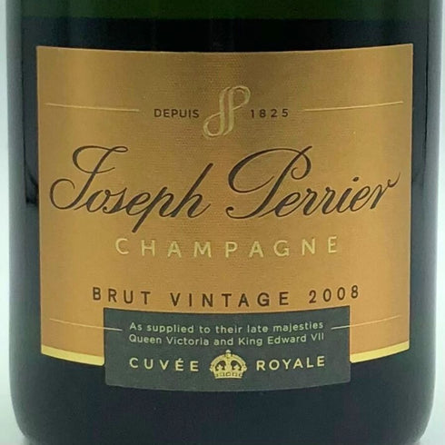 ジョセフ ペリエ キュヴェ ロワイヤル ブリュット ヴィンテージ 2008 750ml 12% JOSEPH PERRIER BRUT VINTAGE CUVEE ROYAL スコッチウイスキー【W4】