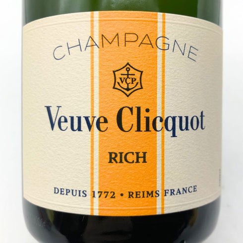 ヴーヴ クリコ リッチ オン アイス 750ml 12% Veuve Clicquot Rich シャンパン【W】