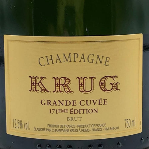 クリュッグ ブリュット 白 750ml 12.5% KRUG BRUT シャンパン【J4】