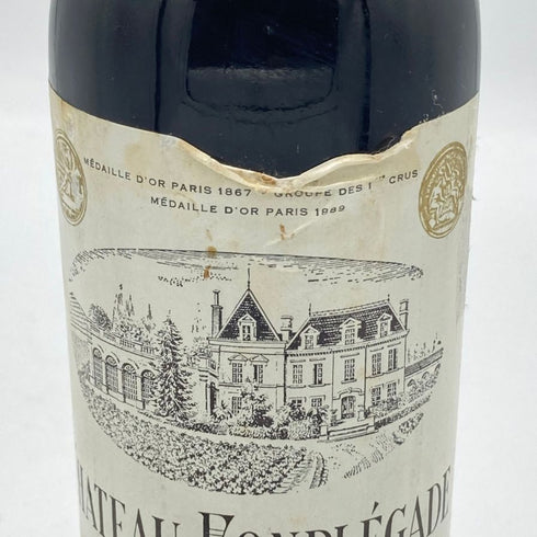 シャトー フォンプレガード 1966 375ml 12% Chateau Fonplegade ブルゴーニュワイン【D4】