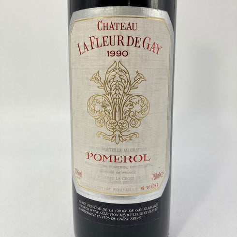 シャトー ラ フルール ド ゲイ 1990 750ml 度数表記なし CHATEAU LA FLEUR DE GAY ボルドーワイン【A】