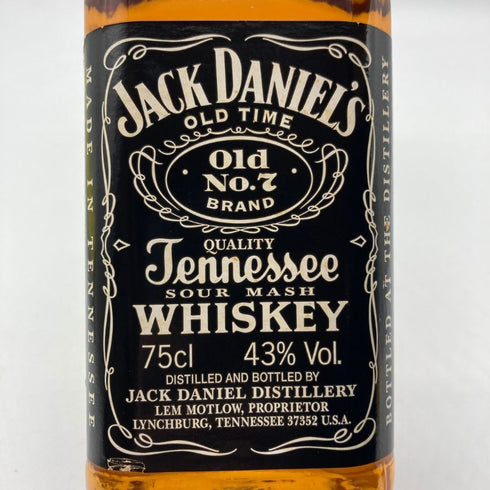 ジャックダニエル オールド No.7 旧ボトル 750ml 43% JACK DANIELS OLD スコッチウイスキー【H】