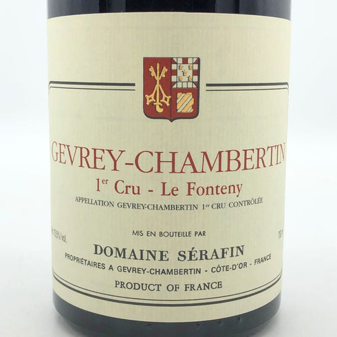 ドメーヌ セラファン ジュヴレ シャンベルタン プルミエ クリュ レ フォントニー 2022 13.5% 750ml Domaine SERAFIN ブルゴーニュワイン【F0】