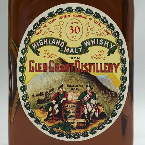 【同梱不可】グレングラント 30年 150周年記念ボトル 750ml 45% Glen Grant スコッチウイスキー【W4】