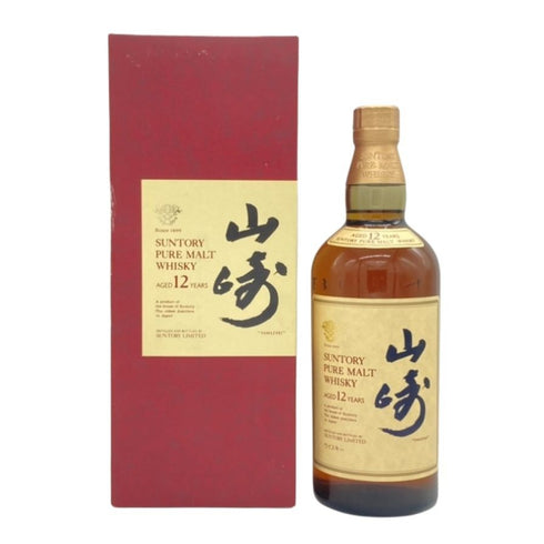 東京都限定◆サントリー 山崎 12年 ピュアモルト 響マーク 750ml 43% SUNTORY PURE MALT YAMAZAKI 【F2】
