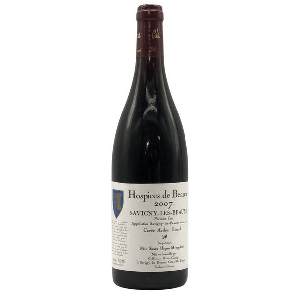 オスピス ド ボーヌ サヴィニー レ ボーヌ プルミエ クリュ キュヴェ アーサー ジラール 2007 750ml 13.5% ospices de Beaune Savigny Les Beaune 1er Cru Cuvee Arthur Girard ブルゴーニュワイン【V0】