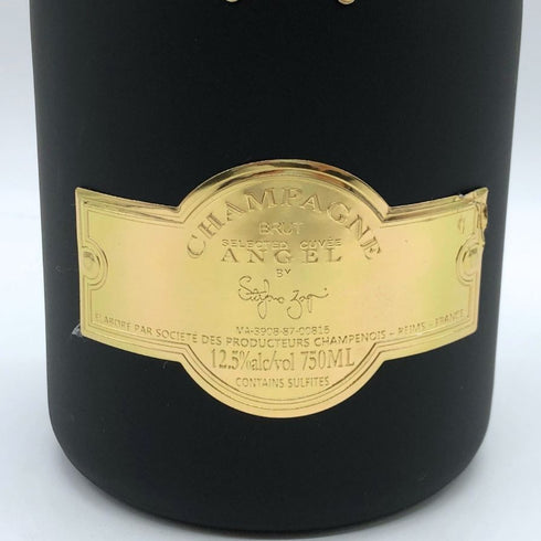 エンジェル ブリュット ブラック 5周年記念 ファージップタイプ 750ml 12.5% ANGEL BRUT BLACK シャンパン【p】