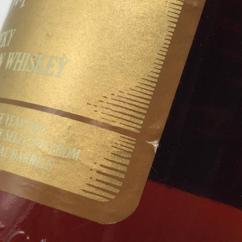 ワイルドターキー 飛翔ラベル 12年 90年代 流通品 750ml 50.5% WILD TURKEY アメリカウイスキー【C2】