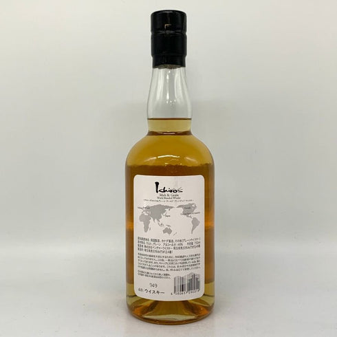 東京都限定◆ベンチャーウイスキー イチローズモルト ワールド ブレンデッド ウイスキー ホワイトラベル 700ml 46% Ichiro's Malt&Grain World Blended Whisky 【A4】