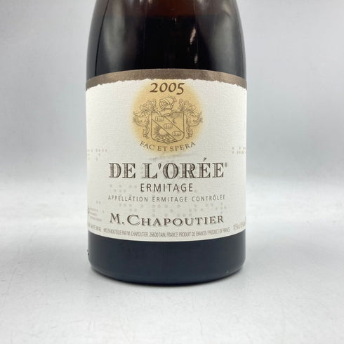 M.シャプティエ エルミタージュ ド ロレ 2005 750ml 14.5% M.Chapoutier Ermitage de l'Oree 【Q2】