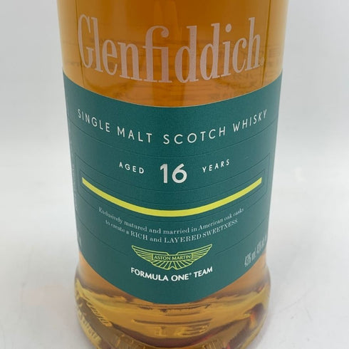 グレンフィディック 16年 アストンマーティン F1デザイン 700ml 43% Glenfiddich スコッチウイスキー【S4】