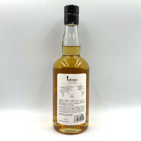 東京都限定◆イチローズモルト&グレイン ワールド ブレンデッド ウイスキー ホワイトラベル 700ml 46% Ichiro's Malt&Grain World Blended Whisky 【S1】