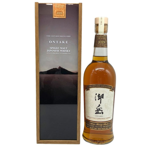 東京都限定◆西酒造 御岳 2025 シングルモルト ソラレ シェリー バット 700ml 43% ONTAKE SINGLE MALT 【M1】