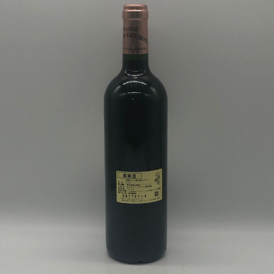 シャトー バーン オー ブリオン 2004 750ml 12.5% Chateau Bahans Haut