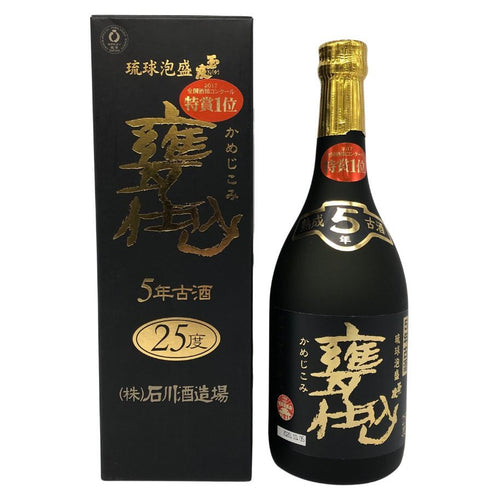 琉球泡盛 5年 甕仕込み 720ml 25% 泡盛【R1】