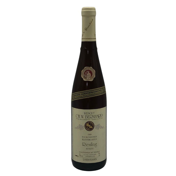 Ch. W. ベルンハルト ワイナリー リースリング アウスレーゼ1989 750ml 9.5% Weingut Ch.W. Bernhard Hackenheimer Kirchberg Riesling 白ワイン【A0】