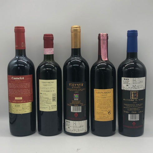 イタリア 赤ワイン 【5本セット】 12.5% 750ml イタリアワイン【7F】