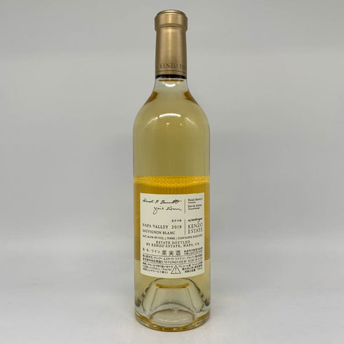 ケンゾー エステート あさつゆ asatsuyu 2019 750ml 14.2% KENZO ESTATE 白ワイン【J4】