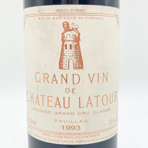 シャトー ラトゥール 1993 750ml CHATEAU LATOUR 【N2】