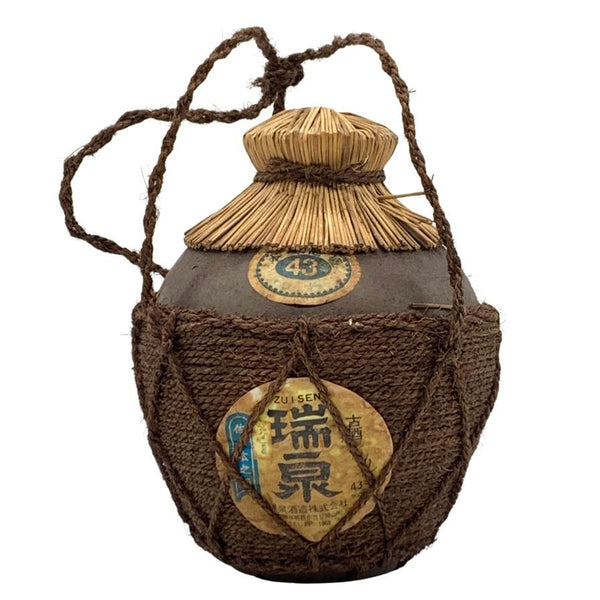 瑞泉 泡盛 43% 900ml 陶器ボトル ZUISEN 泡盛1315g【J0】