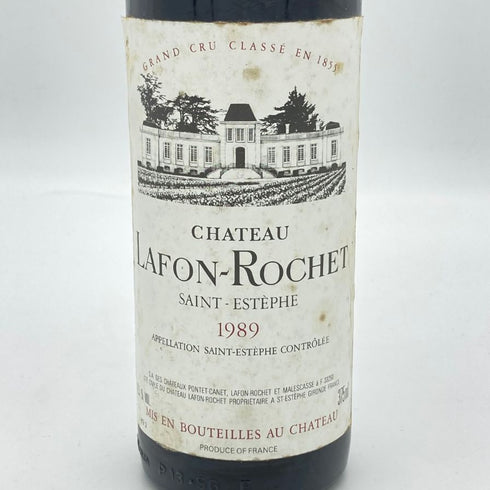 シャトー ラフォン ロシェ 1989 375ml 12.5% CHATEAU LAFON-ROCHET ボルドーワイン【C1】
