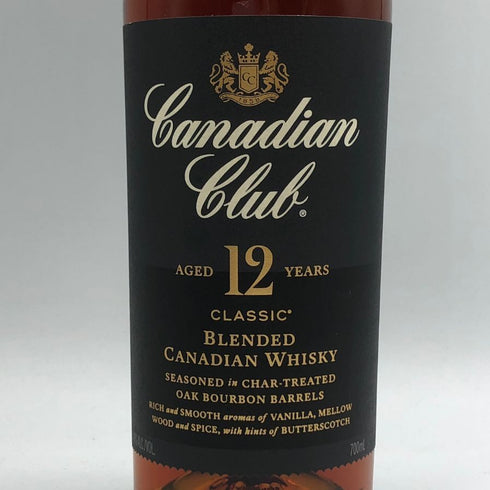 カナディアン クラブ クラシック 12年 700ml 40% CANADIAN CLUB CLASSIC ウイスキー【U0】