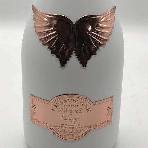 エンジェル NV ロゼ ホワイトボトル 750ml 12.5% ANGEL WHITE ROSE シャンパン【G3】