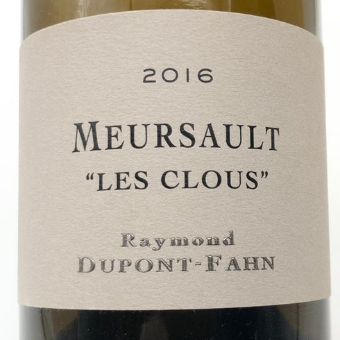 ムルソー レ クル レイモン デュポン ファン 750ml 13.5% MEURSAULT LES CLOUS RAYMOND DUPONT FAHN 白ワイン【K1】