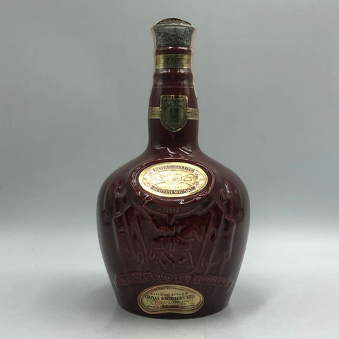 ロイヤルサルート 21年 赤 陶器ボトル 700ml 40% ROYAL SALUTE スコッチウイスキー1284g【J4】