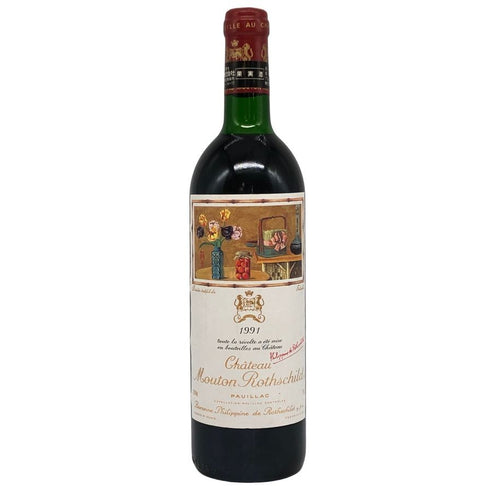 シャトー ムートン ロートシルト 1991 750ml 12.5% Chateau Mouton Rothschild ボルドーワイン【C3】