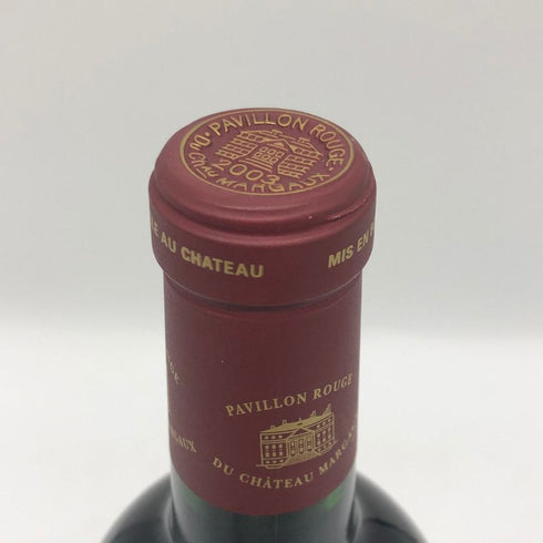 パヴィヨン ルージュ デュ シャトー マルゴー 2003 750ml 13% PAVILLON ROUGE DU CHATEAU MARGAUX ボルドーワイン【J4】
