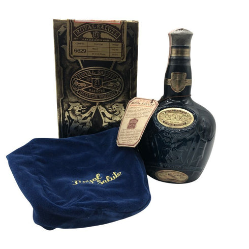 シーバス ブラザーズ ロイヤルサルート 21年 青陶器 700ml 40% CHIVAS BROTHERS ROYAL SALUTE スコッチウイスキー1393g【V4】
