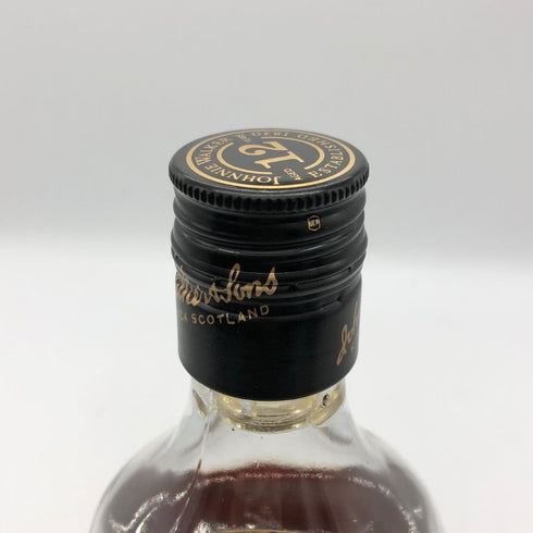 ジョニーウォーカー 12年 ブラックラベル エクストラスペシャル 黒キャップ 750ml 43% Johnnie Walker BLACK LABEL EXTRA SPECIAL スコッチウイスキー【G1】