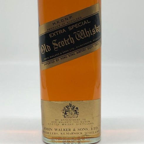 ジョニーウォーカー ブラックラベル エクストラ スペシャル 特級 金キャップ 750ml 43% JOHNNIE WALKER BLACK LABEL EXTRA SPECIAL スコッチウイスキー【J1】