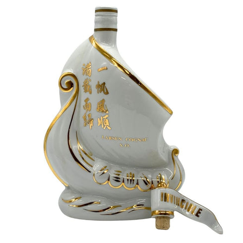 ラーセン XO コニャック 一帆風順 満載而帰 シップボトル 1391g【H】