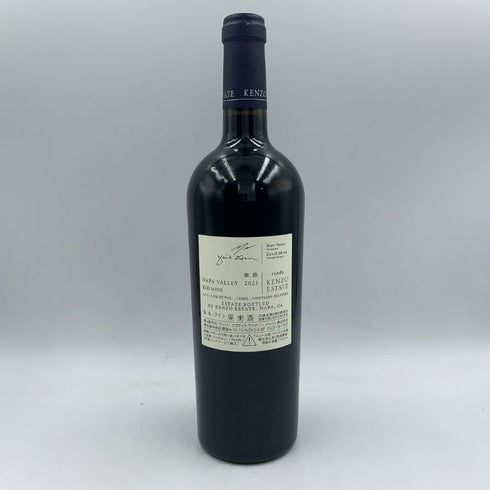 ケンゾーエステート 紫鈴 2021 750ml 15.2% KENZO ESTATE rindo カリフォルニアワイン【Q4】