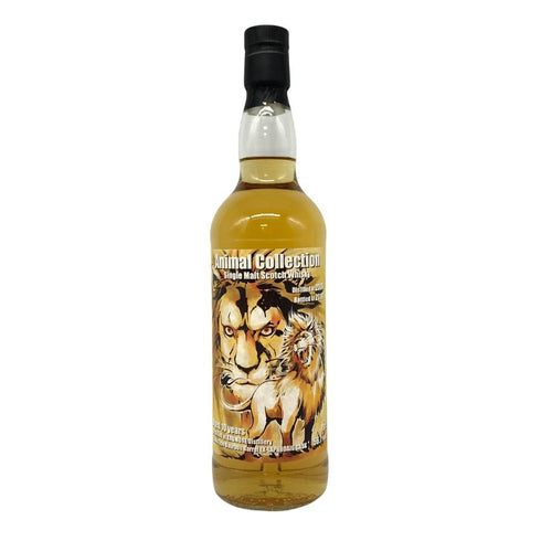 アードモア 10年 アニマルコレクション Barレモンハート ライオンラベル 2008-2019 700ml 56.7% ARDMORE スコッチウイスキー【U1】