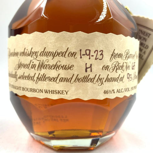 ブラントン シングルバレル 2023 750ml 46.5% Blanton's SINGLE BARREL 【O4】
