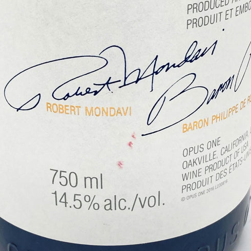 オーパスワン 2014 750ml 14.5% OPUS ONE カリフォルニアワイン【A4】