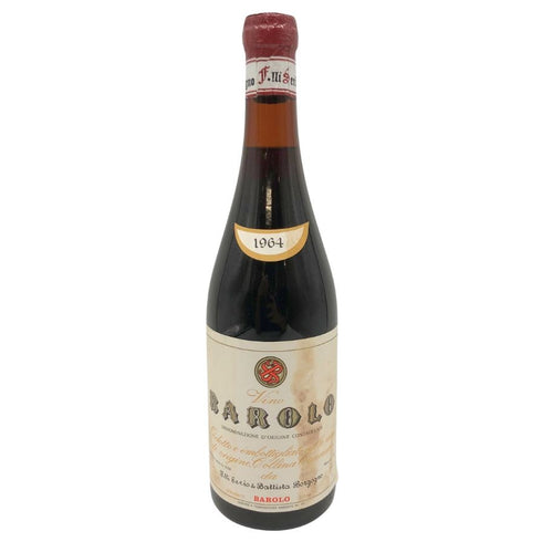 バローロ カンヌビ フラテッリ セリオ エ バッティスタ ボルゴーニョ 1964 750ml 13.5% Barolo Cannubi Fratelli Serio E Battista Borgogno 【B】