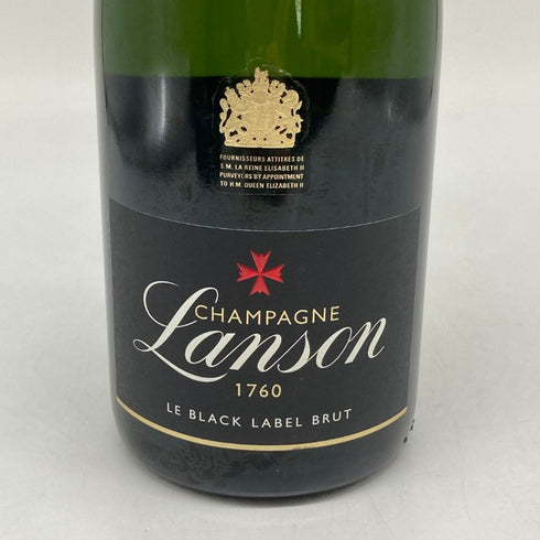 ランソン ブラックラベル ブリュット 750ml 12.5% LANSON BLACK LABEL BRUT シャンパン【F2】