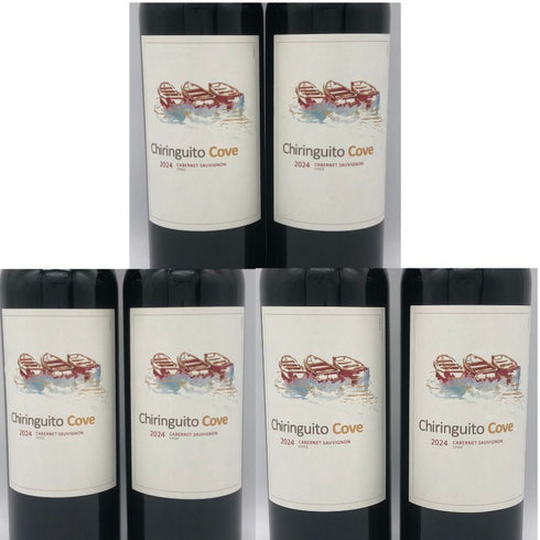 チリンギート コヴェ カベルネ ソーヴィニヨン 2024 750ml 13% Chiringuito Cove Cabernet Sauvignon 6本セット 赤ワイン【7-2】
